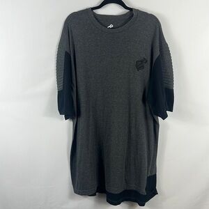 Rocawear Mens Ribbed Shoulder Short Sleeve Shirt Size L